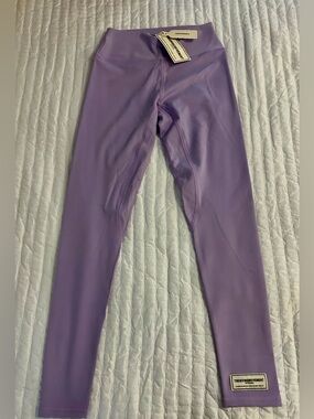 NWT The Giving Movement Lavender High-Waist Athletic Leggings
